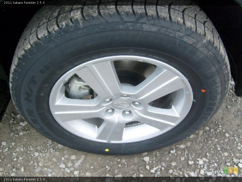 2011 Subaru Forester 2.5 X Wheel and Tire Photo #45565975