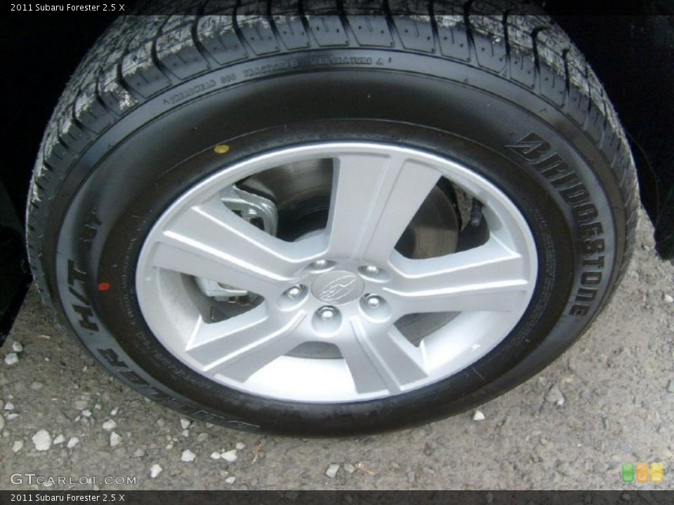 2011 Subaru Forester 2.5 X Wheel and Tire Photo #45566067