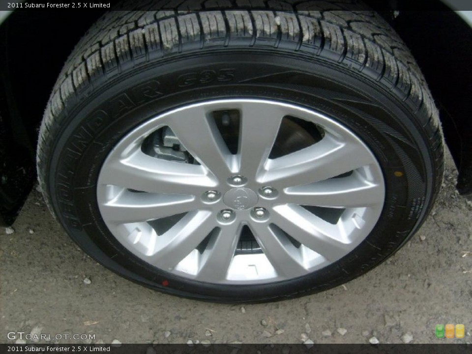 2011 Subaru Forester 2.5 X Limited Wheel and Tire Photo #45566519