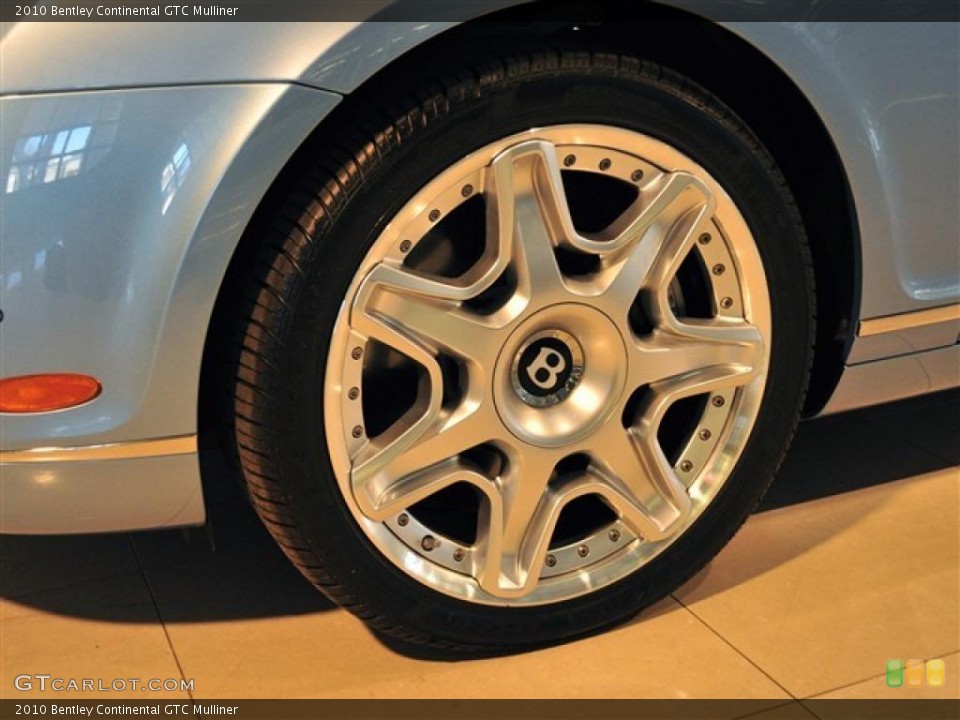 2010 Bentley Continental GTC Mulliner Wheel and Tire Photo #45570515