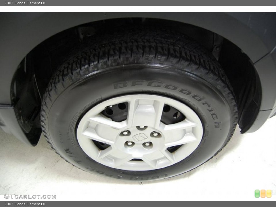 2007 Honda Element LX Wheel and Tire Photo #45570880