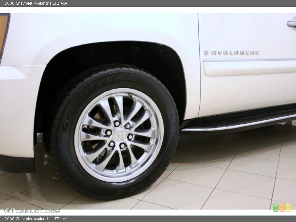 2008 Chevrolet Avalanche LTZ 4x4 Wheel and Tire Photo #45576374