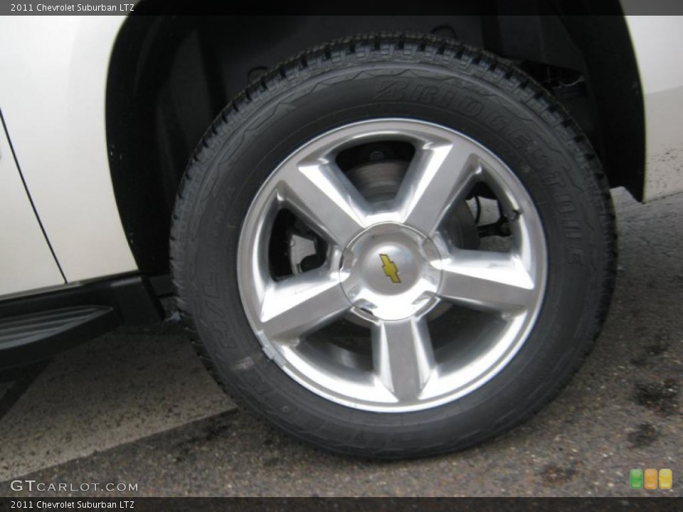 2011 Chevrolet Suburban LTZ Wheel and Tire Photo #45579795