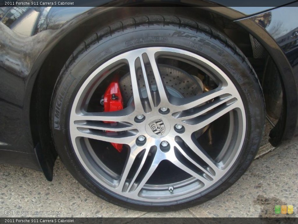 2011 Porsche 911 Carrera S Cabriolet Wheel and Tire Photo #45580467