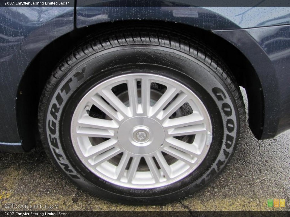 2007 Chrysler Sebring Limited Sedan Wheel and Tire Photo #45581783