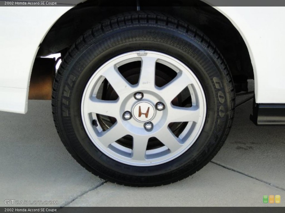 2002 Honda Accord SE Coupe Wheel and Tire Photo #45582815