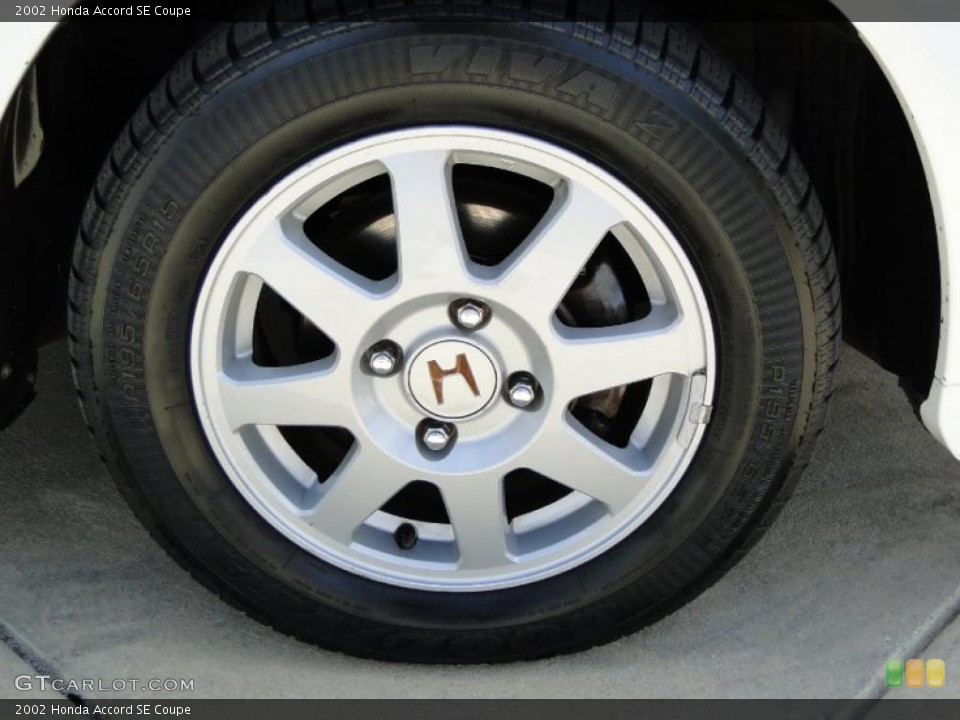 2002 Honda Accord SE Coupe Wheel and Tire Photo #45582831