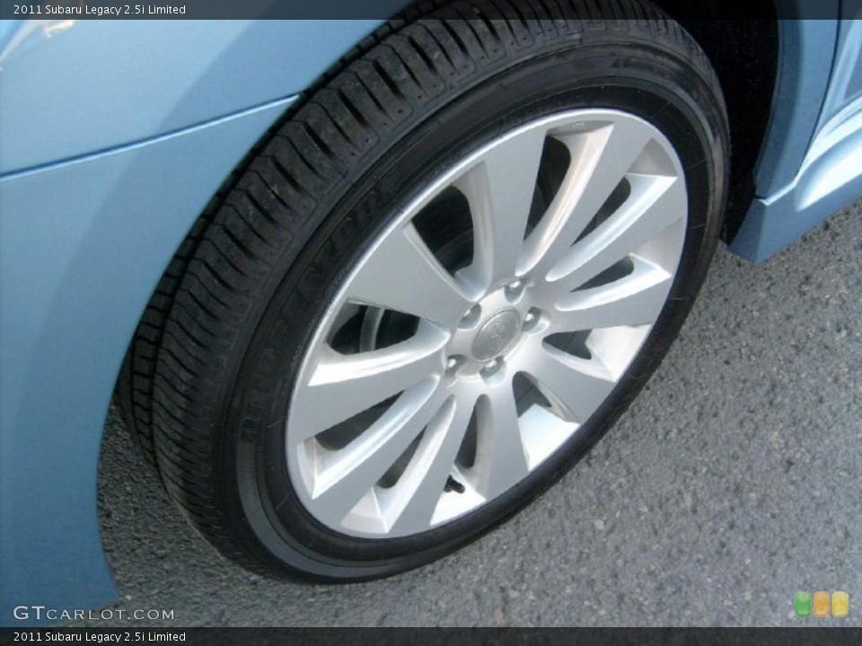 2011 Subaru Legacy 2.5i Limited Wheel and Tire Photo #45583551