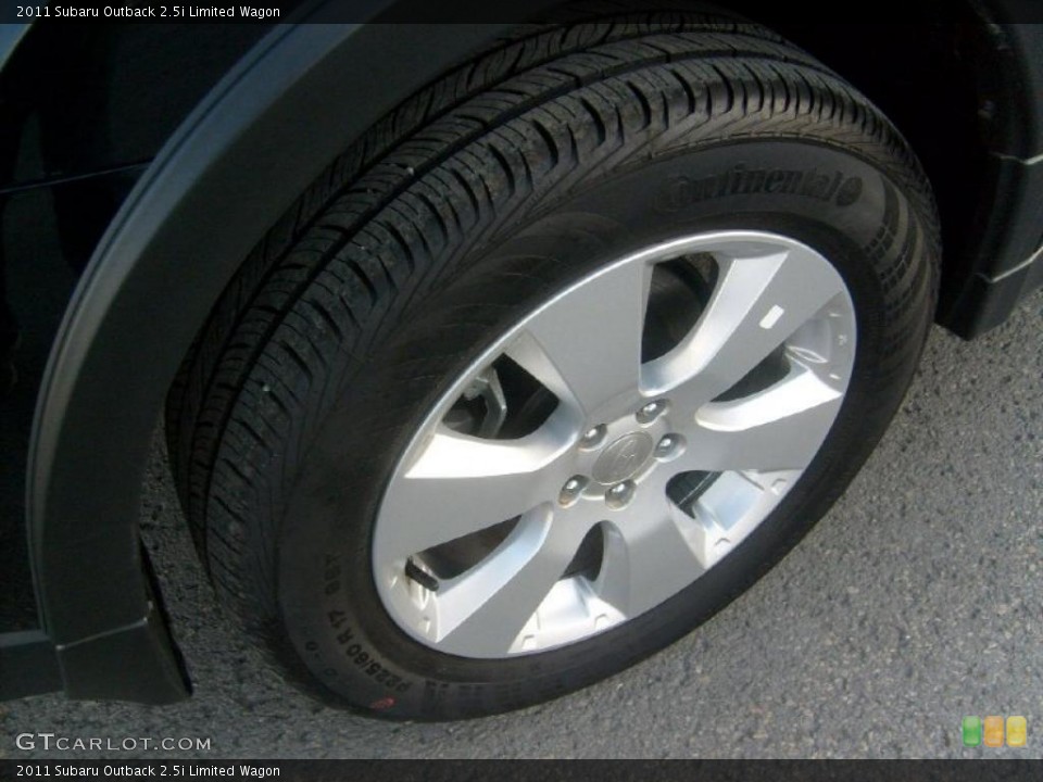 2011 Subaru Outback 2.5i Limited Wagon Wheel and Tire Photo #45585815