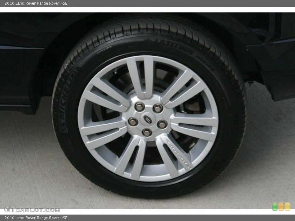 2010 Land Rover Range Rover HSE Wheel and Tire Photo #45586491