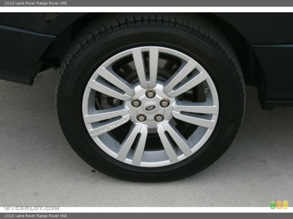 2010 Land Rover Range Rover HSE Wheel and Tire Photo #45586503