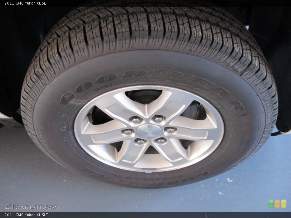 2011 GMC Yukon XL SLT Wheel and Tire Photo #45587767