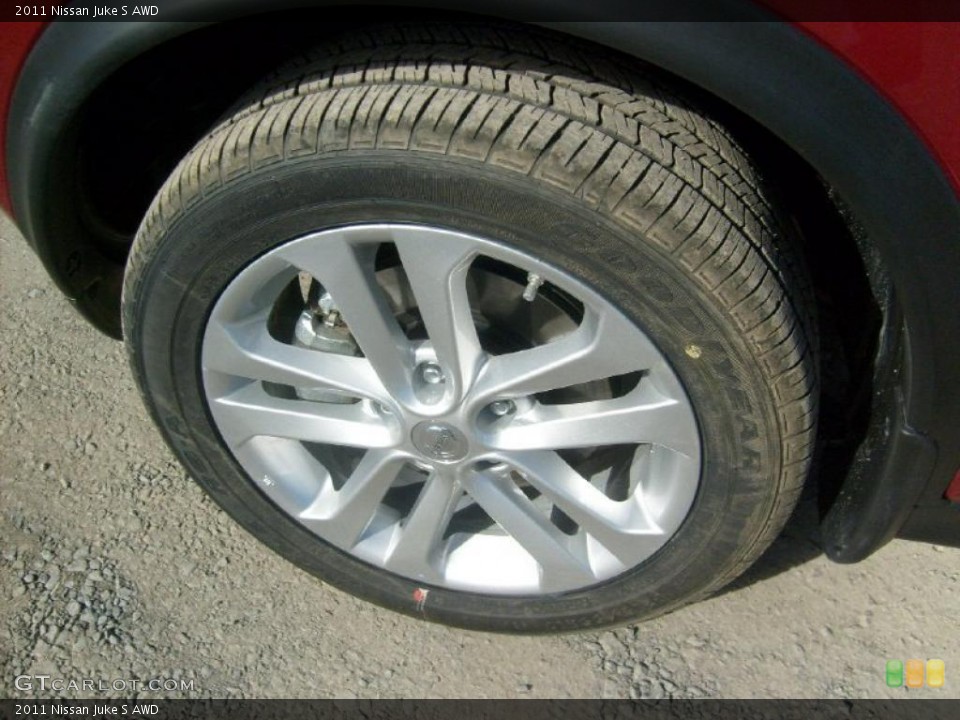 2011 Nissan Juke S AWD Wheel and Tire Photo #45587947
