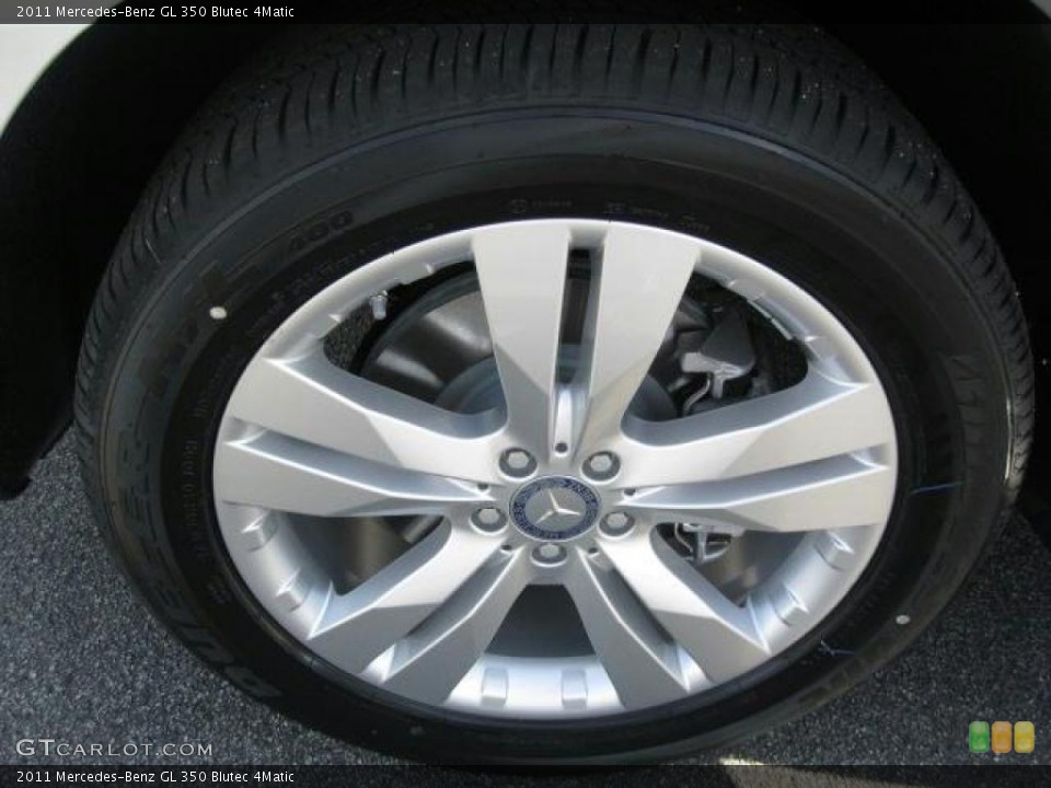 2011 Mercedes-Benz GL 350 Blutec 4Matic Wheel and Tire Photo #45593459