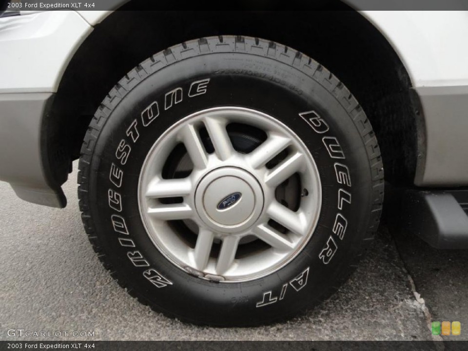 2003 Ford Expedition XLT 4x4 Wheel and Tire Photo #45594839