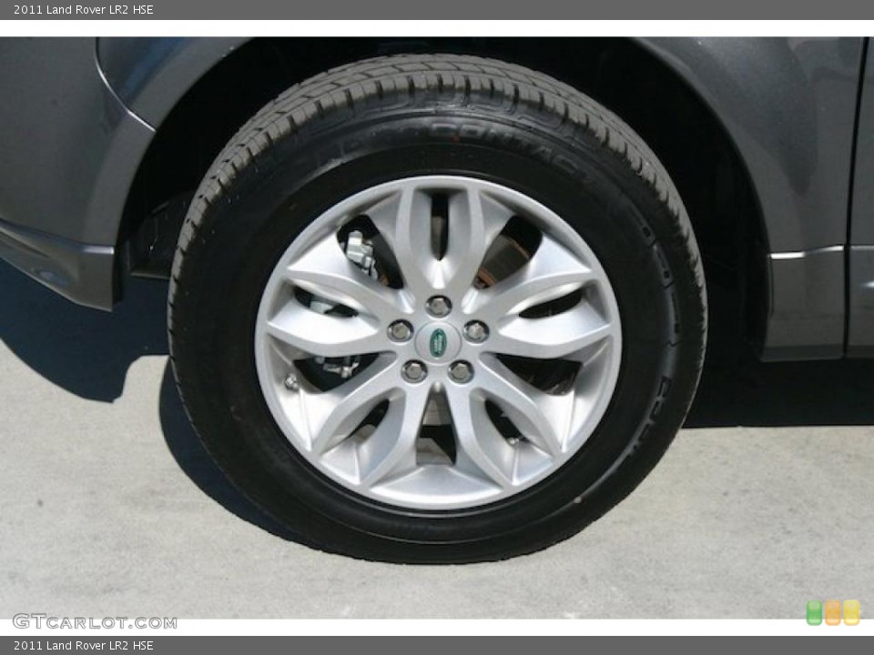 2011 Land Rover LR2 HSE Wheel and Tire Photo #45596192