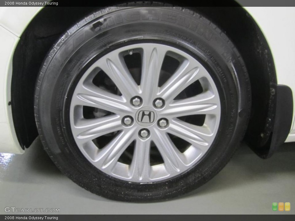 2008 Honda Odyssey Touring Wheel and Tire Photo #45605002