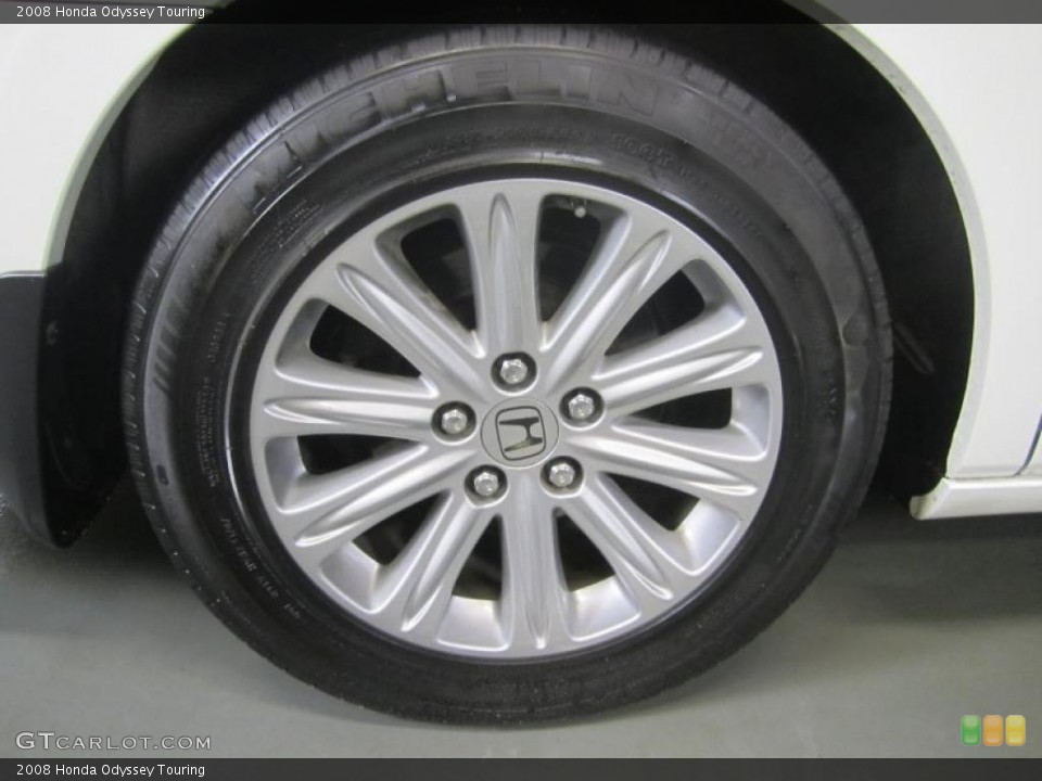 2008 Honda Odyssey Touring Wheel and Tire Photo #45605206