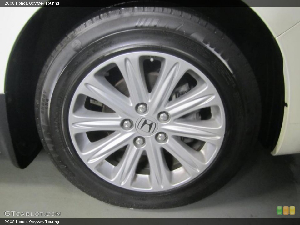 2008 Honda Odyssey Touring Wheel and Tire Photo #45605214