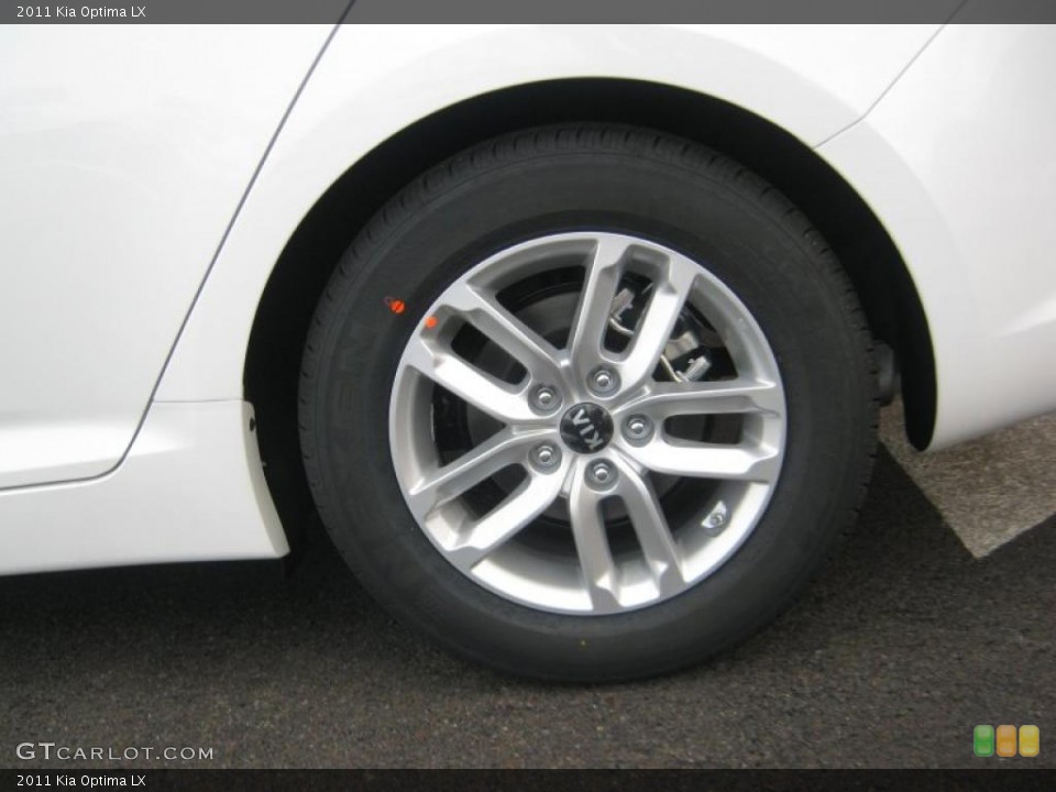 2011 Kia Optima LX Wheel and Tire Photo #45607418