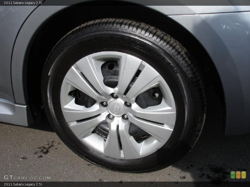 2011 Subaru Legacy 2.5i Wheel and Tire Photo #45611435
