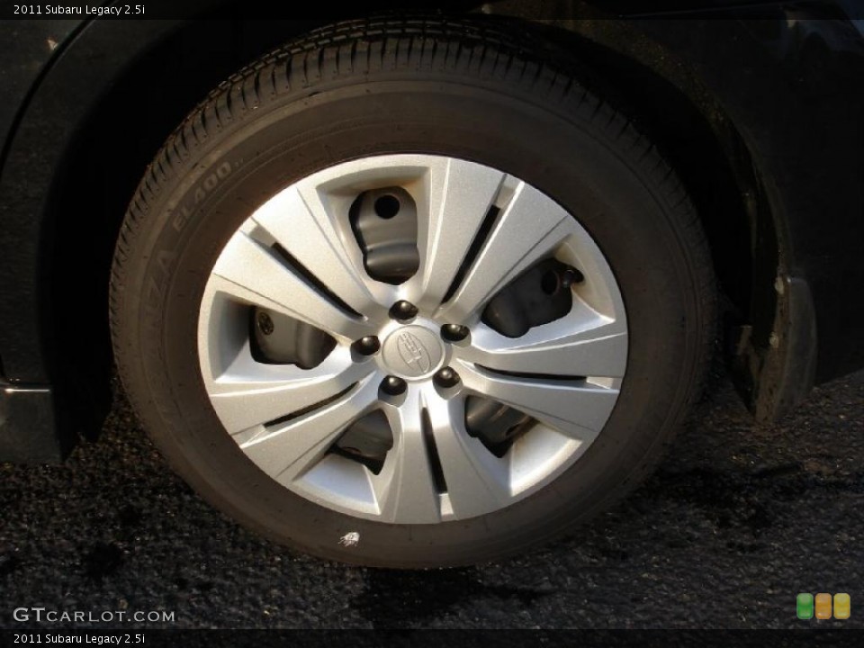 2011 Subaru Legacy 2.5i Wheel and Tire Photo #45611515