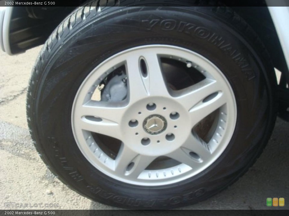 2002 Mercedes-Benz G Wheels and Tires