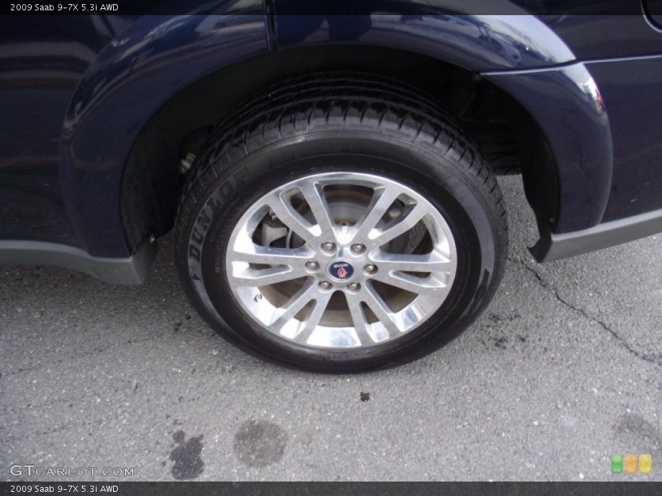 2009 Saab 9-7X 5.3i AWD Wheel and Tire Photo #45615900