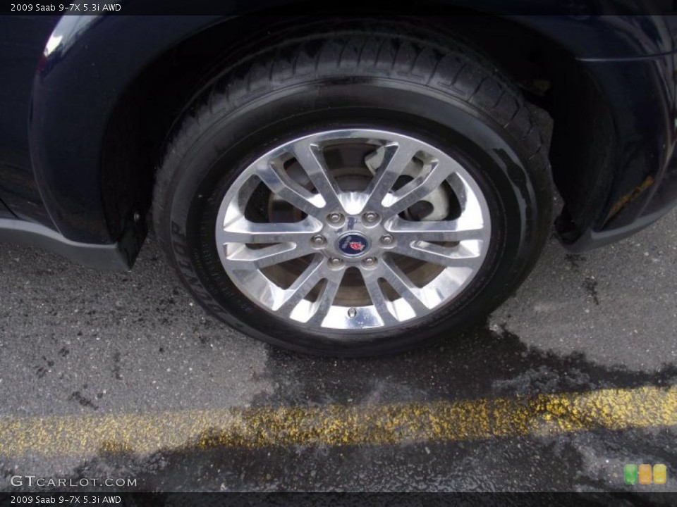 2009 Saab 9-7X 5.3i AWD Wheel and Tire Photo #45615920