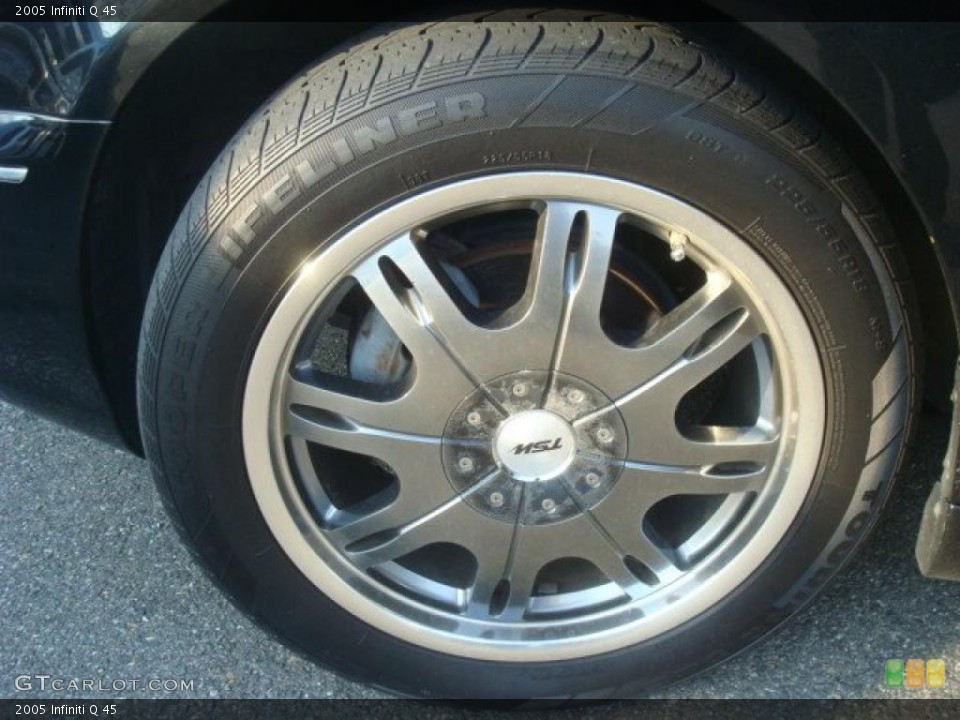 2005 Infiniti Q Custom Wheel and Tire Photo #45617596