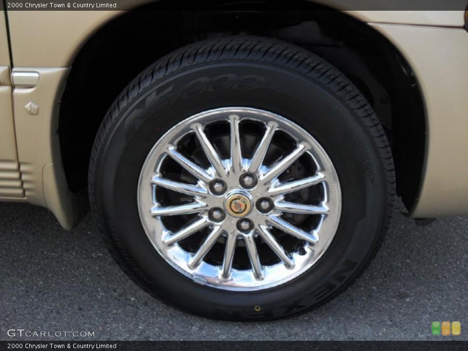 2000 Chrysler Town & Country Limited Wheel and Tire Photo #45617648