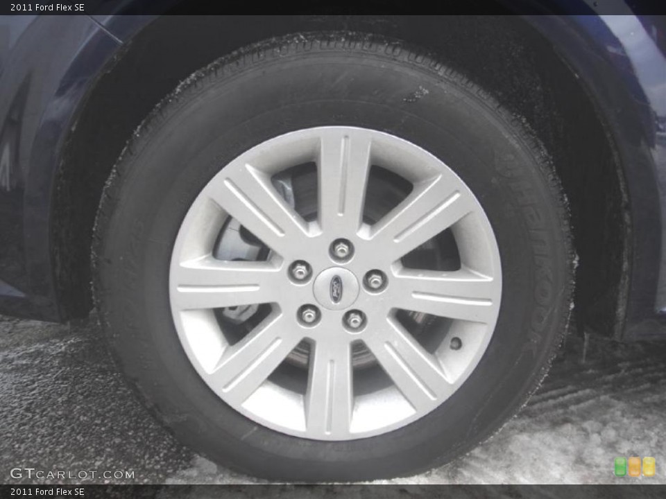 2011 Ford Flex SE Wheel and Tire Photo #45617840