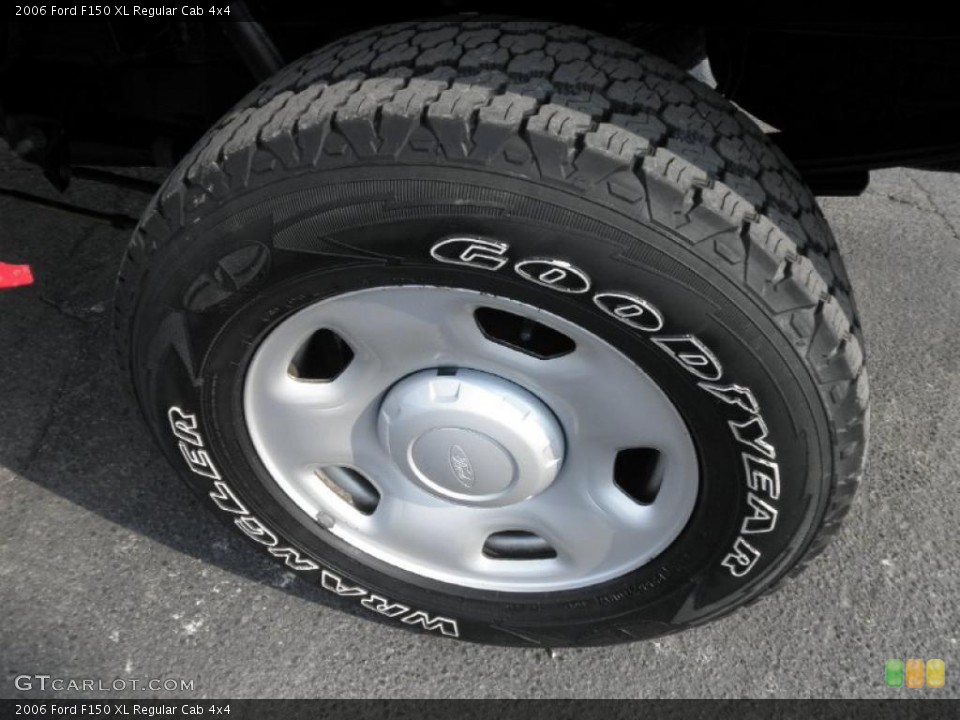 2006 Ford F150 XL Regular Cab 4x4 Wheel and Tire Photo #45618424