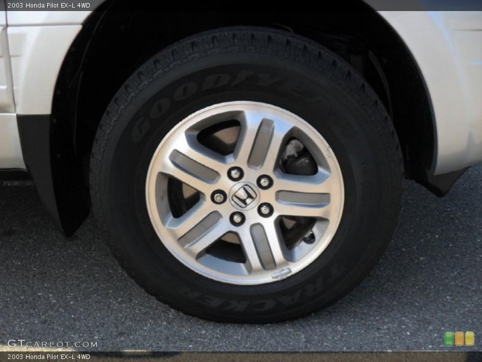 2003 Honda Pilot EX-L 4WD Wheel and Tire Photo #45618932