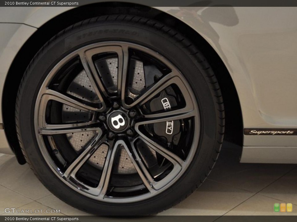 2010 Bentley Continental GT Supersports Wheel and Tire Photo #45619020