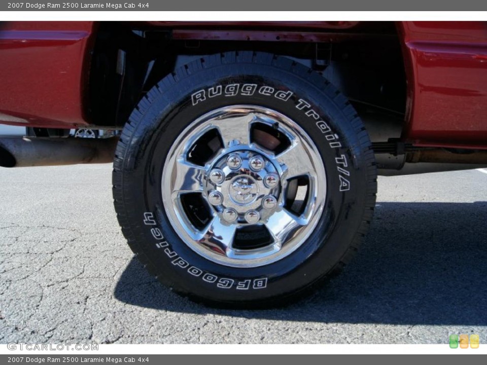 2007 Dodge Ram 2500 Laramie Mega Cab 4x4 Wheel and Tire Photo #45637106