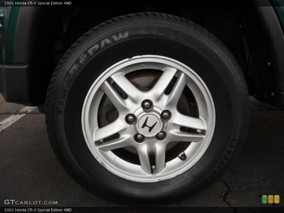 2001 Honda CR-V Special Edition 4WD Wheel and Tire Photo #45639230