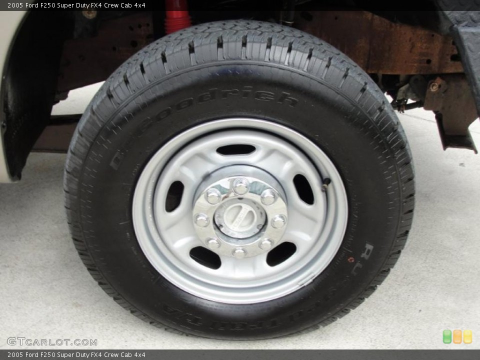 2005 Ford F250 Super Duty Wheels and Tires