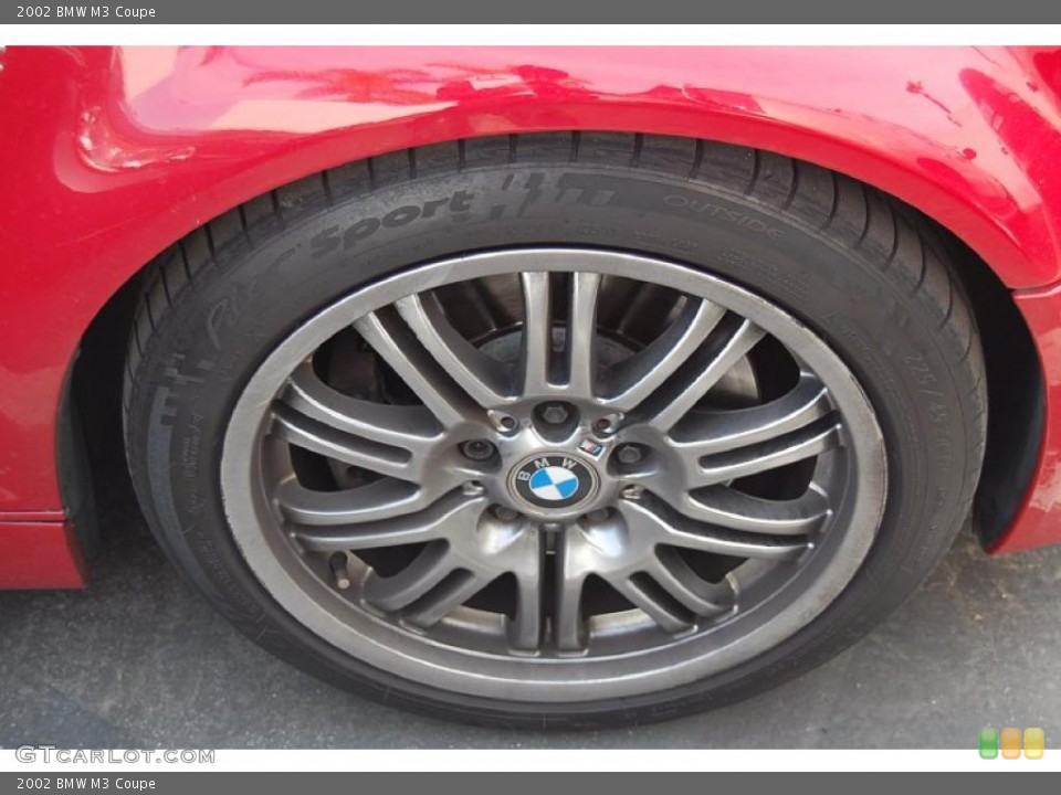 2002 BMW M3 Coupe Wheel and Tire Photo #45655353