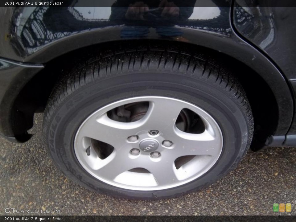 2001 Audi A4 2.8 quattro Sedan Wheel and Tire Photo #45662099