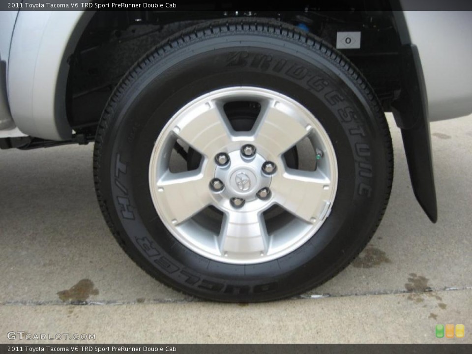 2011 Toyota Tacoma V6 TRD Sport PreRunner Double Cab Wheel and Tire Photo #45665261