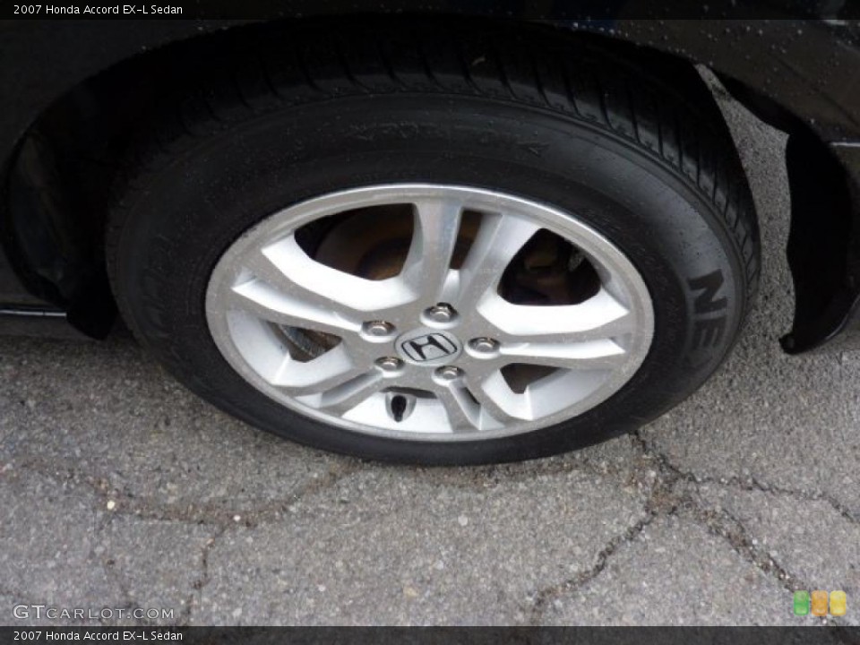 2007 Honda Accord EX-L Sedan Wheel and Tire Photo #45668007