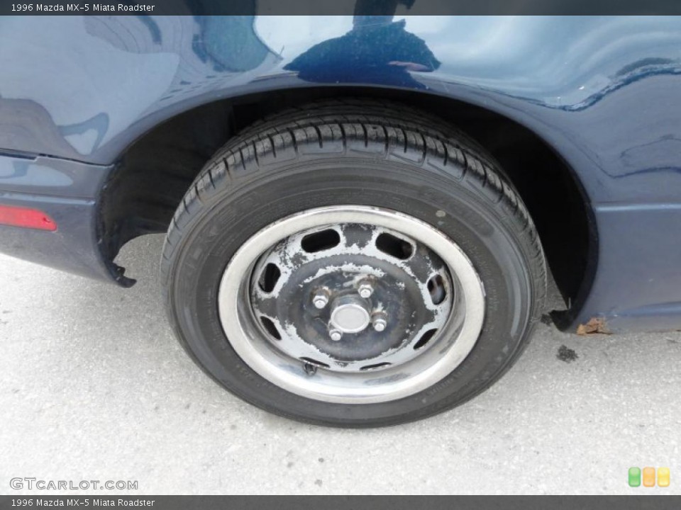 1996 Mazda MX-5 Miata Roadster Wheel and Tire Photo #45668276