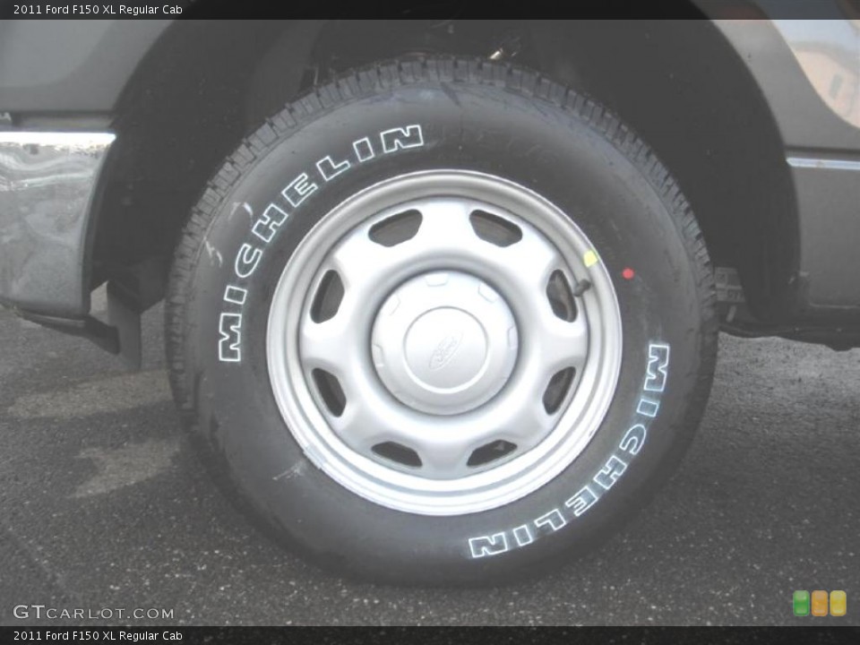 2011 Ford F150 XL Regular Cab Wheel and Tire Photo #45672154