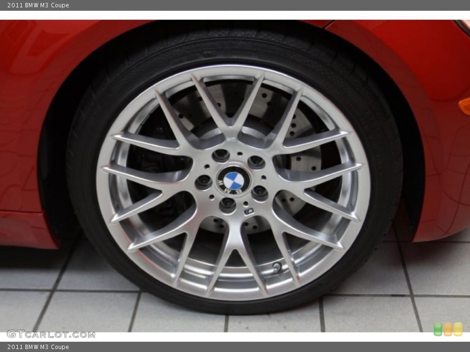 2011 BMW M3 Coupe Wheel and Tire Photo #45678998