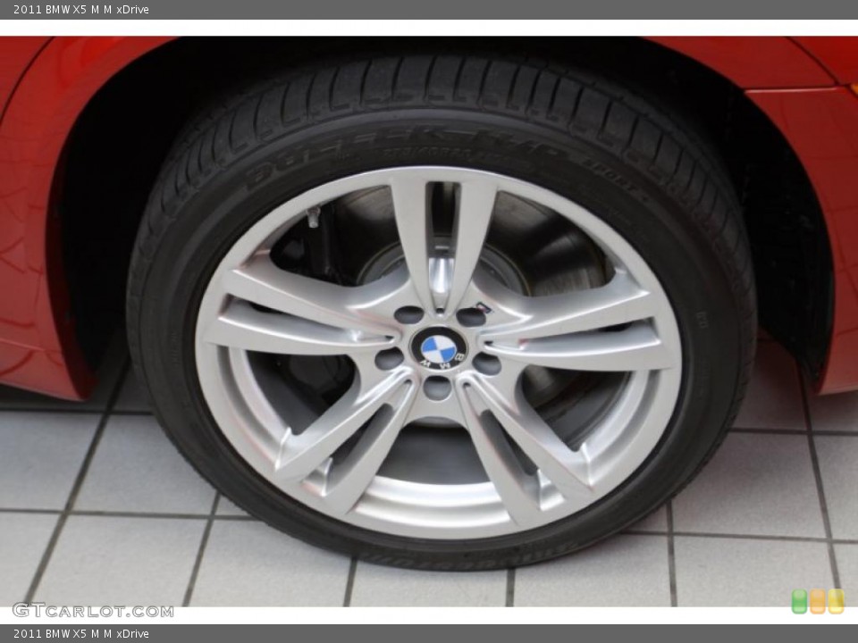 2011 BMW X5 M M xDrive Wheel and Tire Photo #45679138
