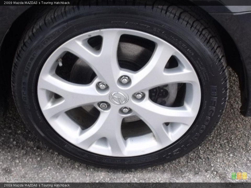 2009 Mazda MAZDA3 s Touring Hatchback Wheel and Tire Photo #45680690