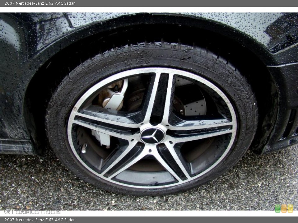 2007 Mercedes-Benz E 63 AMG Sedan Wheel and Tire Photo #45685055