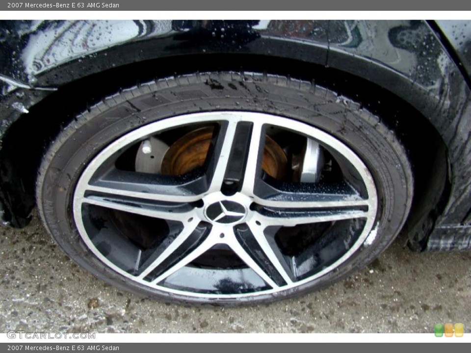 2007 Mercedes-Benz E 63 AMG Sedan Wheel and Tire Photo #45685059