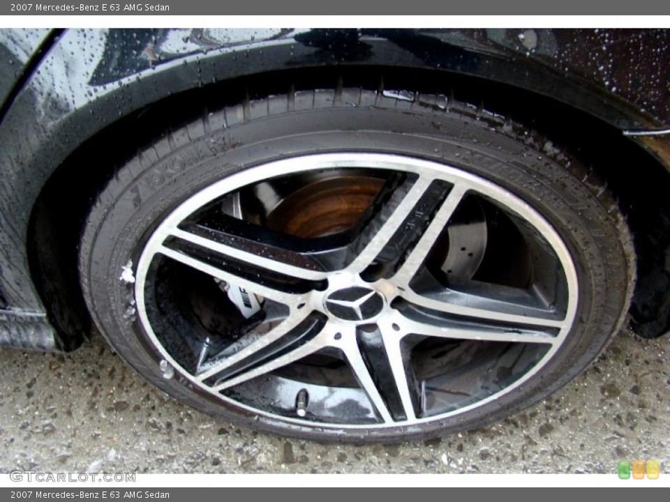 2007 Mercedes-Benz E 63 AMG Sedan Wheel and Tire Photo #45685071
